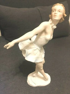 ROSENTHAL BALLERINA & DANCER FIGURINE OF MARIANNE SIMSON BY L. FRIEDRICH GRONAU - Picture 1 of 5