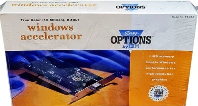 IBM Easy Options, VGA, 1mb , 16-Bit ISA, Vintage 1993, New! Mint in Sealed Box - Image 1 of 4