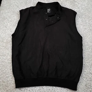 Zero Restriction Golf Vest Black Sub Microfiber Mens Medium - Picture 1 of 7