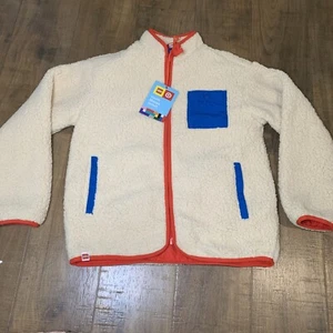 New With Tags - Lego X Target Youth Sherpa Zip-Up Jacket Size Medium NEW - Picture 1 of 6