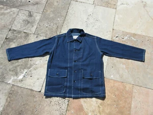 Denim Worker Jacket M-1940 Lutece Mfg US Army USN USMC Heritage Rugged Wear WWII - Picture 1 of 11
