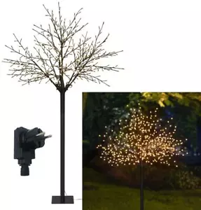 LED Baum Lichterbaum 500 LED 220 warm-weiß innen außen Leuchtbaum Lichterkette - Bild 1 von 5
