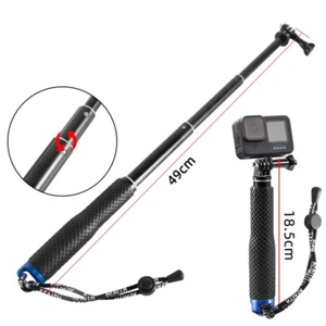 Tragbarer Teleskopstange Selfie Stick Stange für Action Kamera GoPro Zubehör Neu - Bild 1 von 6