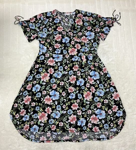 Rafaella kurzärmliges Damenkleid Größe 2X mehrfarbig Blumenmuster - Bild 1 von 8