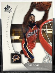 2005-06 SP Authentic Basketball #25 Baron Davis