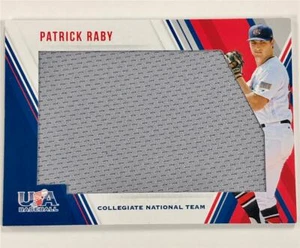 Patrick Raby 2018 Panini Stars Stripes Team USA Jumbo Game - Used Jersey Card /299 - Bild 1 von 1