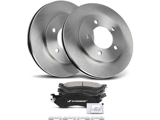 Kit de pastillas de freno delanteras y rotor para Ford Expedition 1998 1999 1997-2002 RX279RC Foto 1 de 1