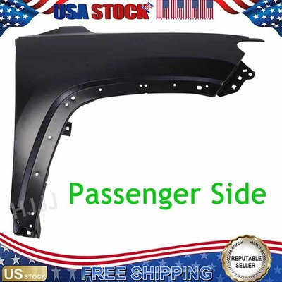 Front RH/Passenger Side Fender For 2017 2018 2019-2023 Jeep Compass Primed Steel — 第 1/4 张图片