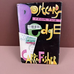 1987 Postcards From The Edge HC Book Carrie Fisher - Picture 1 of 8