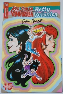RED SONJA & VAMPIRELLA MEET BETTY & VERONICA #8 DAN PARENT VARIANT SIGNED +COA - Picture 1 of 1