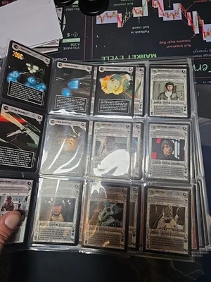 STAR WARS CCG DEATH STAR II 2, CONJUNTO COMPLETO DECIFRAR LUKE SKYWALKER, JEDI KNIGHT - Imagem 1 de 4