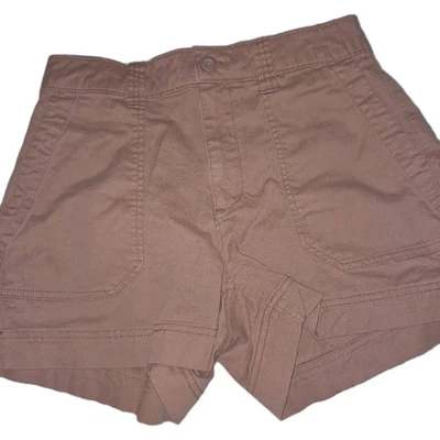Pantalones Cortos Chinos Old Navy OG Para Mujer S Pequeños Tiro Alto Caqui Beige Informales Todos los Días Foto 1 de 4