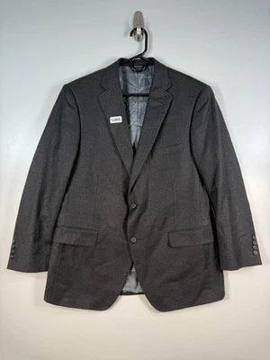 Paul Stuart Mens Tweed Blazer Sports Coat Wool Cashmere 2 B Black Size 41 Reg - Image 1 of 4