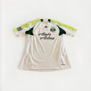 Adidas Herren weiß 2010 Alaska Airlines Portland Timbers Formotion Trikot Größe M - Bild 1 von 9
