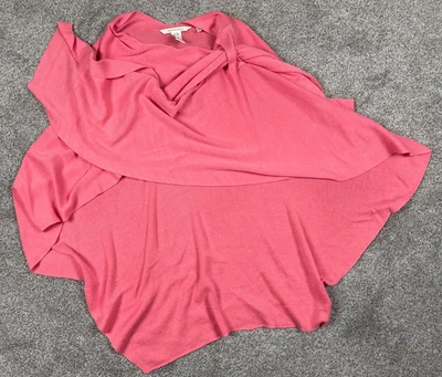 柔软环绕毛衣包裹女式均码粉色 Georgianna Lagenlook 舒适 — 第 1/4 张图片