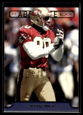 1999 Playoff Absolute EXP Jerry Rice San Francisco 49ers #171 - Image 1 of 2