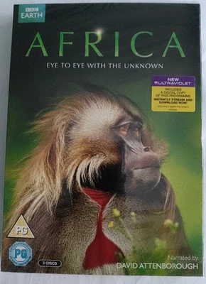 Africa: David Attenborough - Brand New & Sealed 3 Disc DVD Set - Free UK P&P - Image 1 of 3
