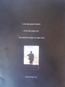 Lot 2: Seltenes Krieg TOM HANKS Souvenir-Programm SAVING PVT RYAN & PACIFIC Poster 22 Zoll - Bild 1 von 6