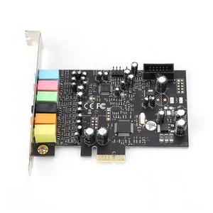 1 Pcs Pci-E 7 1 Hifi High Fidelity 8 Track Interne Surround Pci Soundkarte KUI - Bild 1 von 7