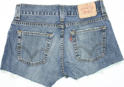 Levi's 512 Blue Hot Pants Vintage Denim Shorts W30 UK10 (47752) - Image 1 of 2