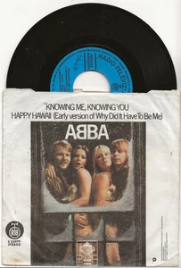 ABBA KNOWING ME, KNOWING YOU ORIGINAL 1977 SINGLE FROM YUGOSLAVIA - Picture 1 of 2
