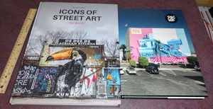 Brand New Icons of Street Art: Big Murals Hardcover Michael Harker + Pow! Wow! - Picture 1 of 8