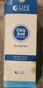 2 Pack New Life Ionizers Citric Acid Cleaning/Scaling Filter MXL Series, M X NG - Picture 1 of 1