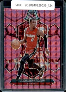 2023 Panini Mosaic Basketball Josh Richardson /149 pink #189 - Picture 1 of 2