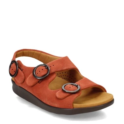 Women's SAS, Relaxed Sandal RELAXED-RUST Rust LEATHER - Image 1 of 4