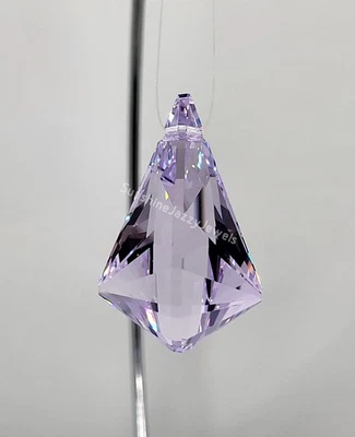 Cristal de Swarovski violeta 38 mm vibración 8950 202 atrapasol/prisma; logotipo grabado; raro Foto 1 de 2