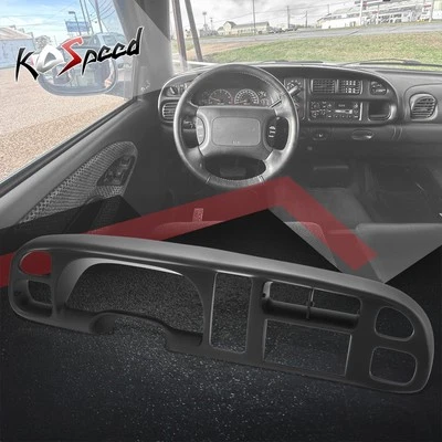 Kit de instalación de instrumentos de tablero doble Din para Dodge Ram 1500 2500 3500 1998-2002 Foto 1 de 4