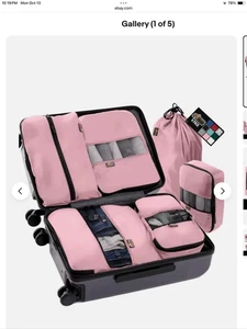 Gorilla Grip Pink Packwürfel für Koffer Reise Urlaub - Bild 1 von 12