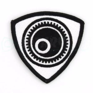 40th AE ROTOR PATCH - WHITE - RX7 RX8 FB FD FC TURBO 12A 13B 20B ROTARY ENGINE - Picture 1 of 2