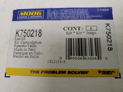 Barra estabilizadora delantera derecha MOOG K750218 para BMW X5 X6 07-19 Foto 1 de 2