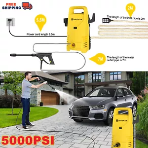 Electric Pressure Washer 5000PSI 1.32GPM Lightweight Power Washer Cleaning Car - Picture 1 of 12