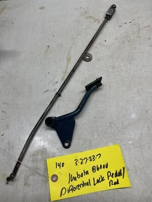 Kubota B6000 tractor differential lock pedal and rod - Image 1 of 3