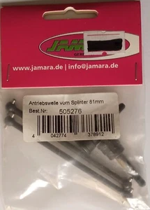 Jamara 505276 Arbre Avant 81mm Splinter RC Car Vintage Modèle Pièces Nos - Bild 1 von 1