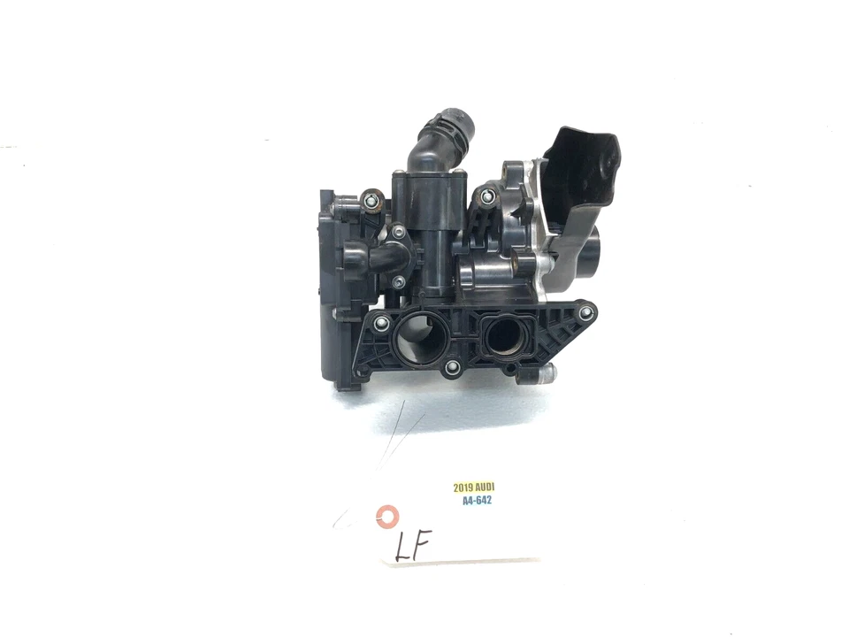 2017-2023 AUDI A4 B9 2.0L I4 40 TFSI ENGINE THERMOSTAT WATER PUMP UNIT OEM - Image 1 of 4
