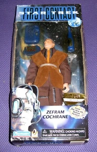 Playmates Toys Star Trek Zefram Cochrane First Contact Action Figure 9” Nine NIB - Imagen 1 de 4