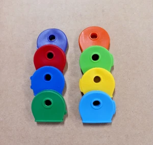 8 Key Tags Multi Colours - Picture 1 of 1