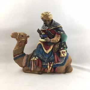 Kirkland Signature Natività Nero Wiseman Cammello Ricambio 75177 Scatola Blu Usato in Ottime Condizioni - Foto 1 di 7