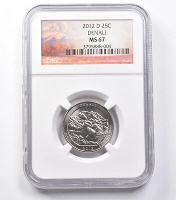 MS67 2012-S Washington Quarter Denali NGC *5438 - Image 1 of 3