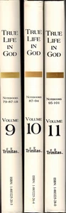 3 Volumes TRUE LIFE IN GOD by Vassula, 9, 10, 11 - Original Handwriting Editions - Picture 1 of 2