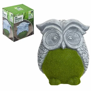 Roots and Shoots Flock Grass and Stone Effect Garden Ornament - Owl - Picture 1 of 1