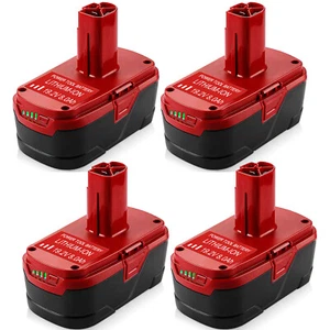4pack 19.2Volt 8.0Ah For Craftsman C3 DieHard Lithium ion XCP Battery 11375 New - Picture 1 of 19