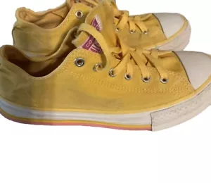 Converse Chuck Taylor All Star Stripe Platform Sneaker - Size 4.5 - Picture 1 of 5
