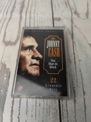 Vintage Rare Cassette Tape Johnny Cash The Man In Black Audio 1996 - Image 1 of 3