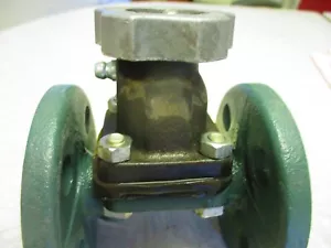 Diaphragm Valve HILLS MCCANNA 1/2" 125 Flanged DI Body/Bonnet Neoprene Diaphragm - Picture 1 of 12