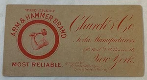 vintage ARM & HAMMER advertising blotter - Picture 1 of 1