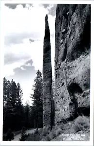 Chimney Rock Cody Road to Yellow Stone Lucier, Powell, Wyoming B/W Photograph - Picture 1 of 2